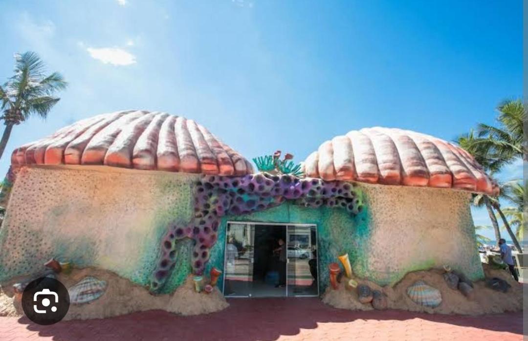 Ape Privilegiado No Centro Da Ocian E A 150M Da Praia E Feirinha, Com Wi-Fi E Garagem ! Praia Grande  Buitenkant foto