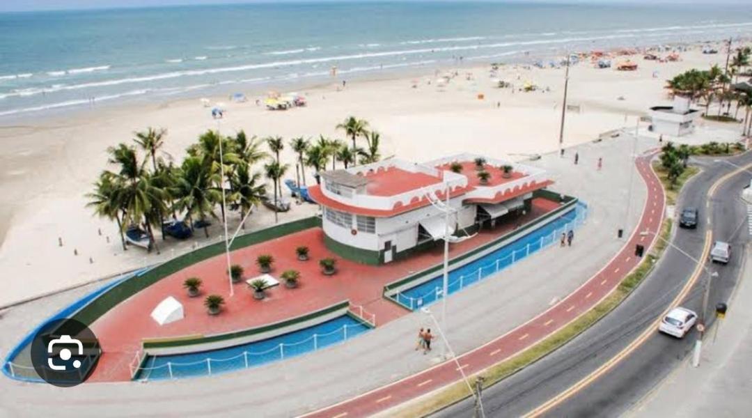 Ape Privilegiado No Centro Da Ocian E A 150M Da Praia E Feirinha, Com Wi-Fi E Garagem ! Praia Grande  Buitenkant foto