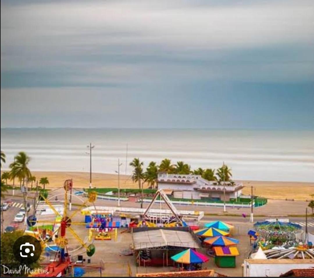 Ape Privilegiado No Centro Da Ocian E A 150M Da Praia E Feirinha, Com Wi-Fi E Garagem ! Praia Grande  Buitenkant foto