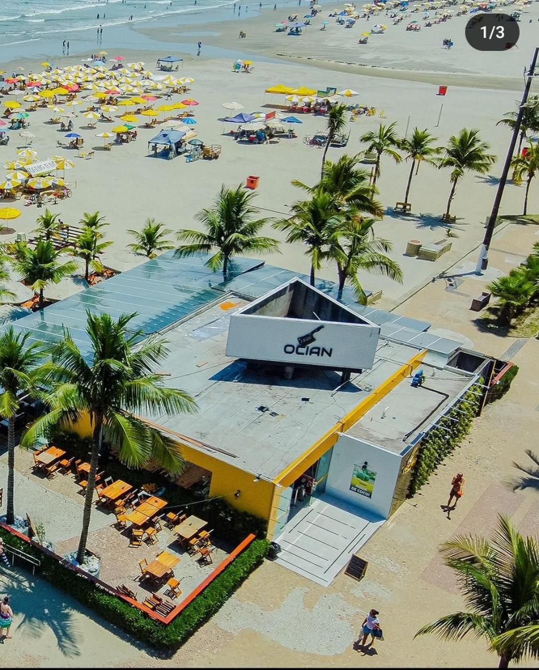 Ape Privilegiado No Centro Da Ocian E A 150M Da Praia E Feirinha, Com Wi-Fi E Garagem ! Praia Grande  Buitenkant foto