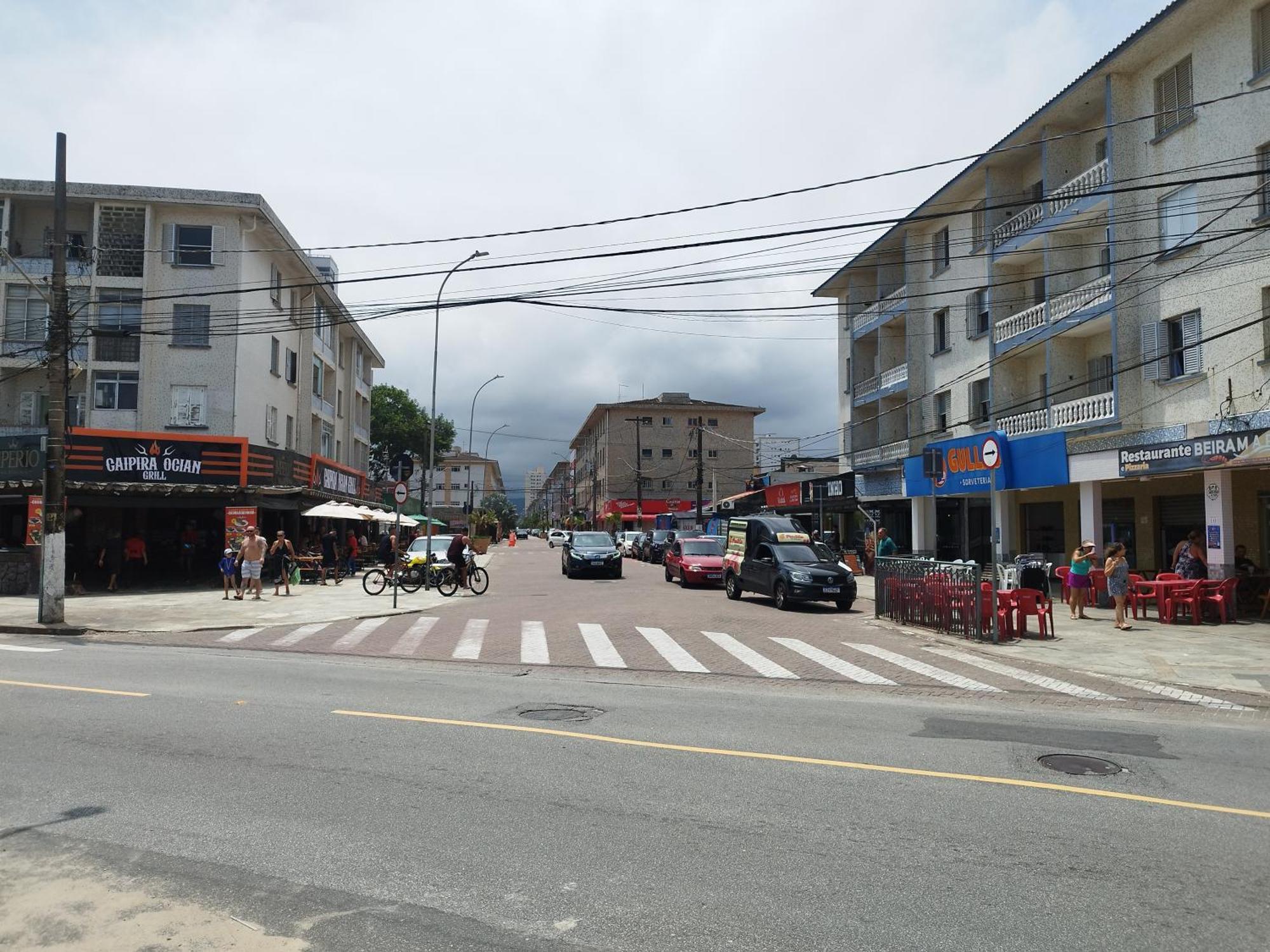 Ape Privilegiado No Centro Da Ocian E A 150M Da Praia E Feirinha, Com Wi-Fi E Garagem ! Praia Grande  Buitenkant foto