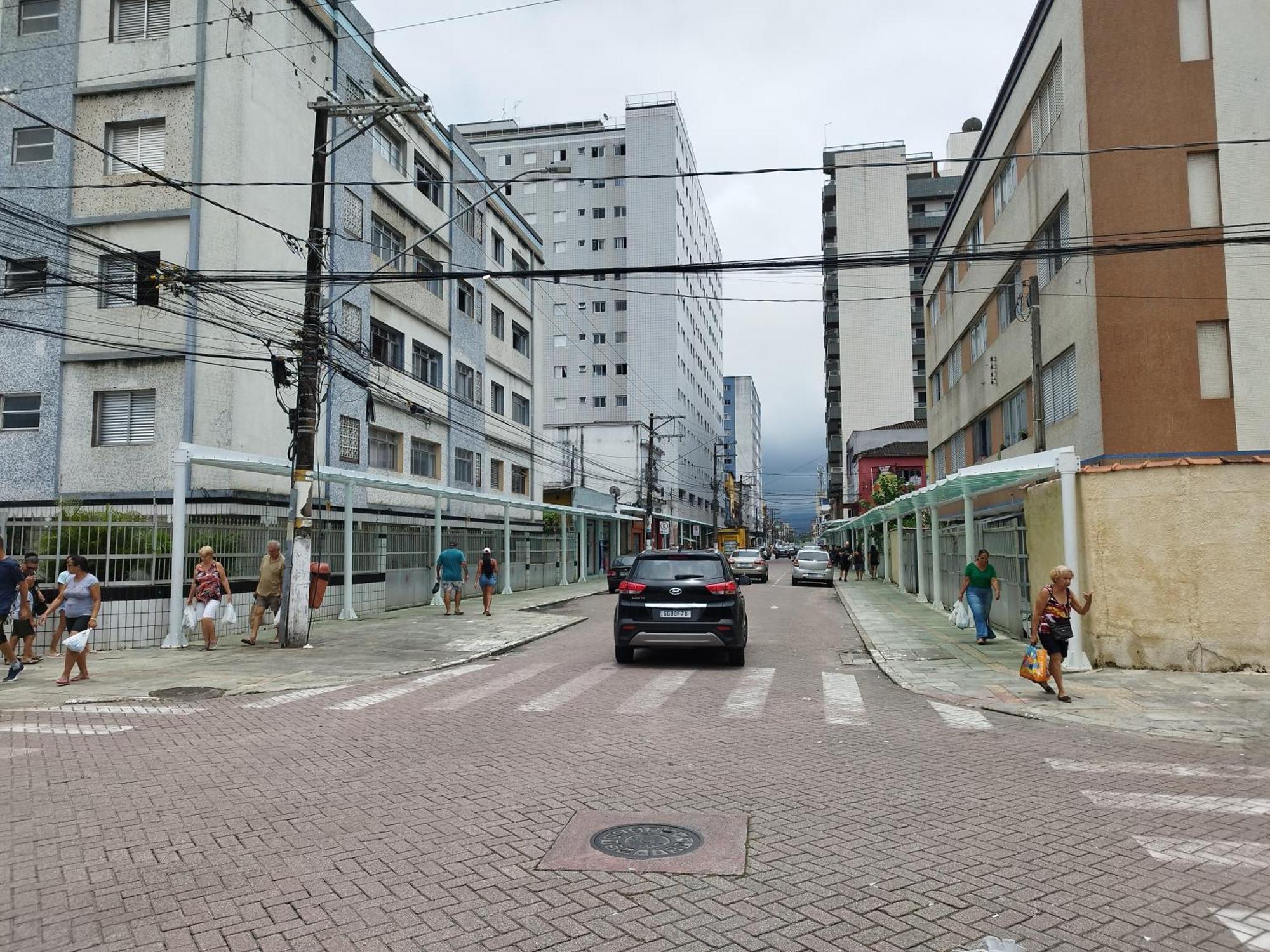 Ape Privilegiado No Centro Da Ocian E A 150M Da Praia E Feirinha, Com Wi-Fi E Garagem ! Praia Grande  Buitenkant foto